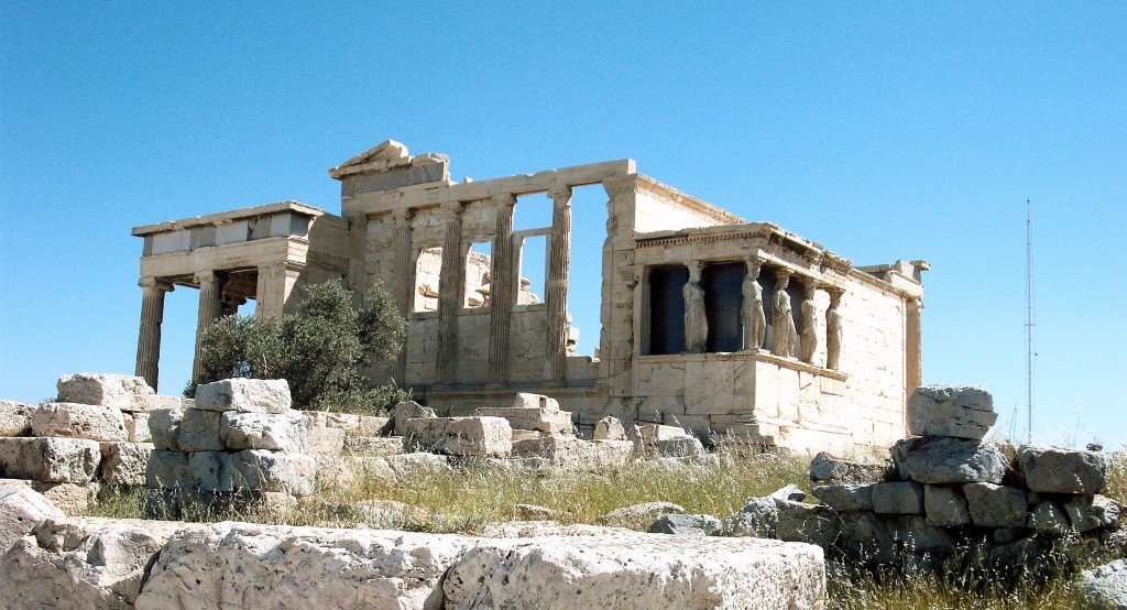 L'Eretteo e la loggia delle Cariatidi