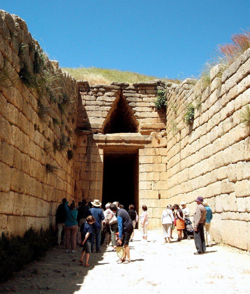 Ingresso della tomba di Atreo