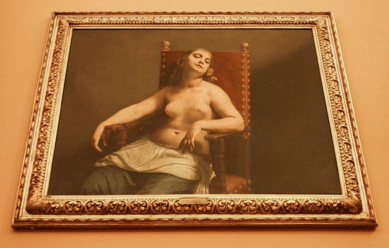 Morte di Cleopatra, Guido Cagnacci (Pinacoteca di Brera)