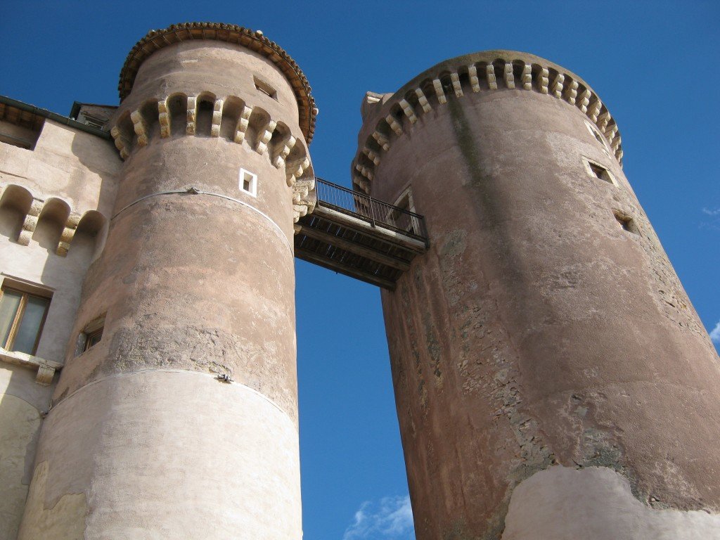 Esterno del castello di Santa Severa