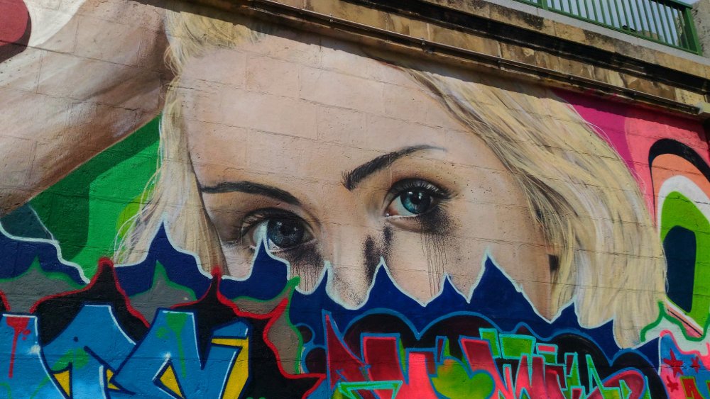 Street art lungo il Donaukanal