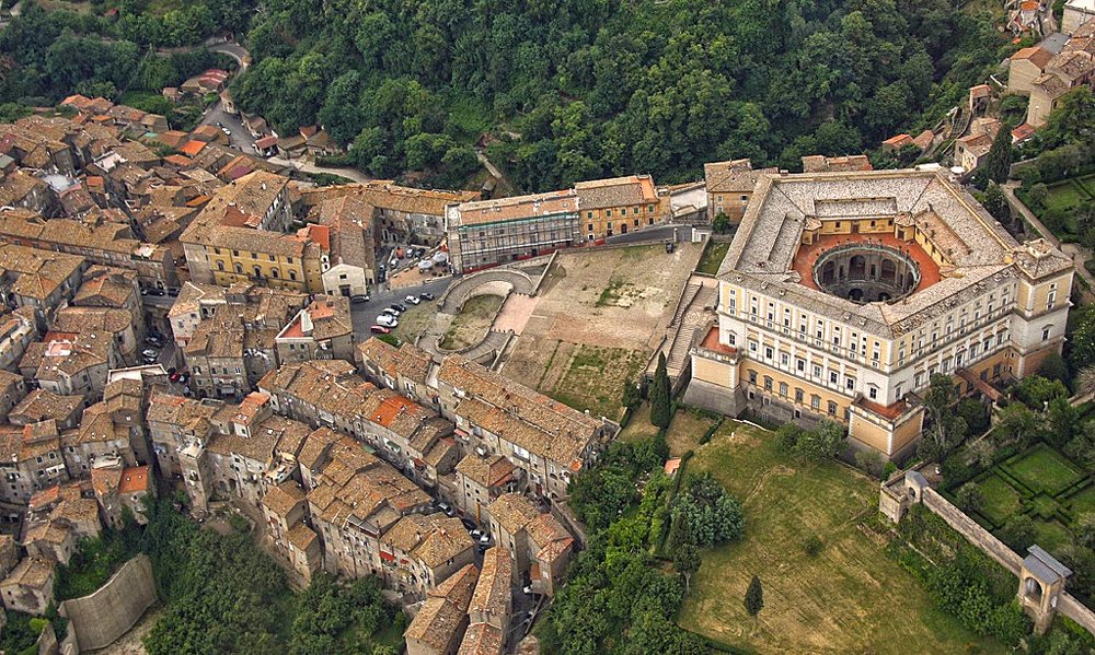 Palazzo Farnese dall'alto Palazzo Farnese dall'alto