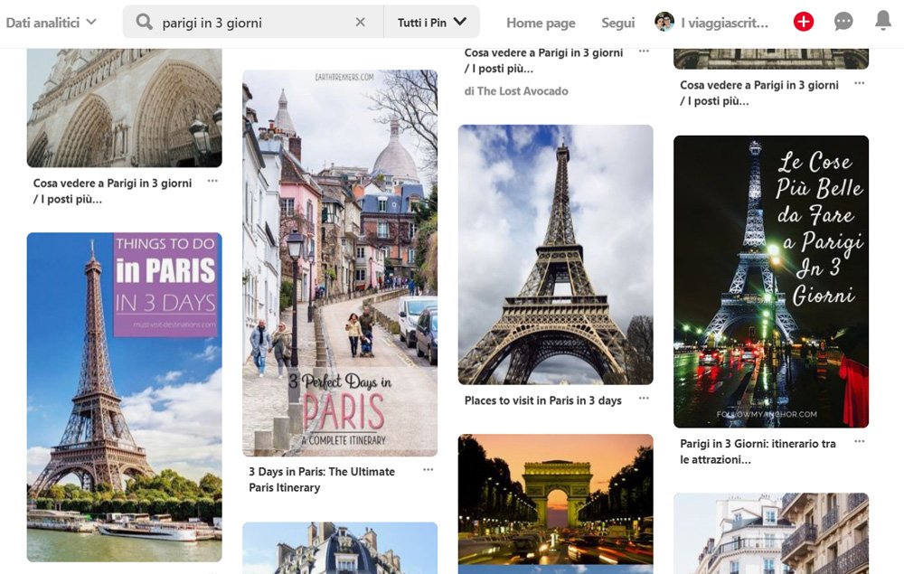 Pinterest come motore di ricerca Pinterest come motore di ricerca