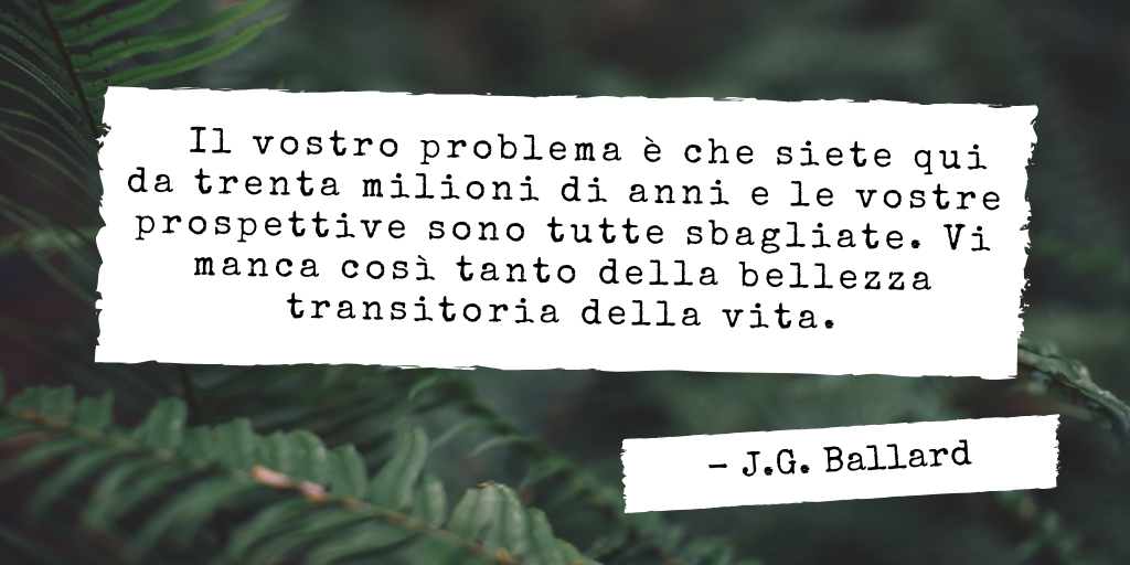 Il mondo sommerso, J.G. Ballard