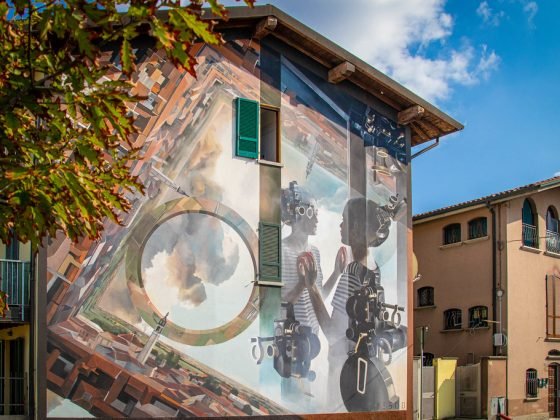 Calcio e Covo, i paesi dipinti