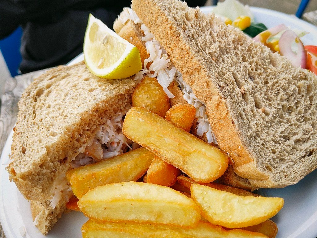 Crab sandwich