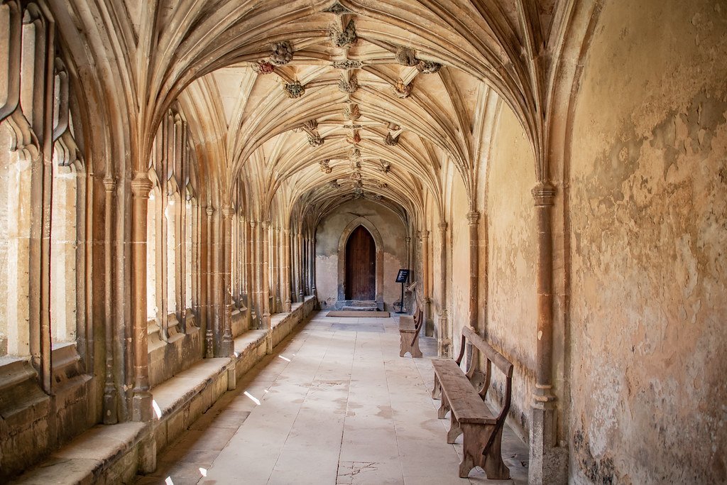 Lacock Abbey chiostro